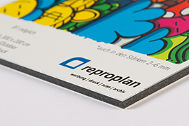 aluverbund weiß detailansicht